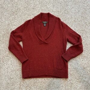 Eddie Bauer Wool V-Neck Sweater